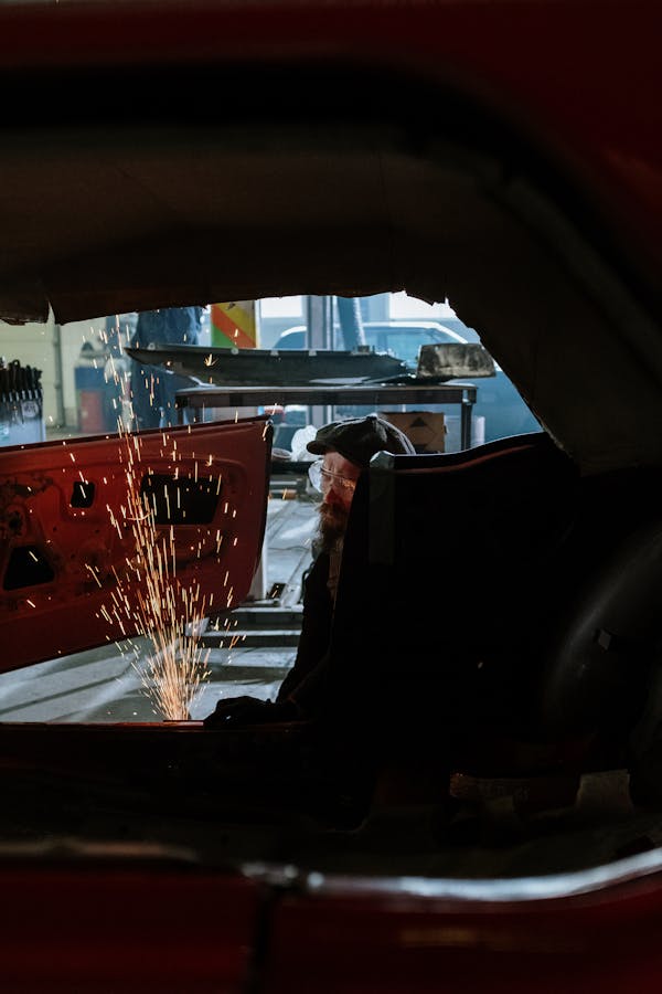 Technische Inspektion und Prüfpunkte am Fahrzeug